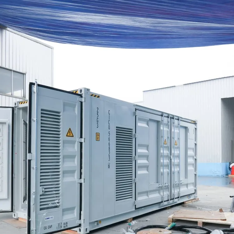 Large-capacity mobile energy storage solution